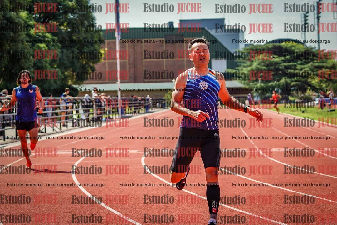 Fotos de los 200 m llanos de varones