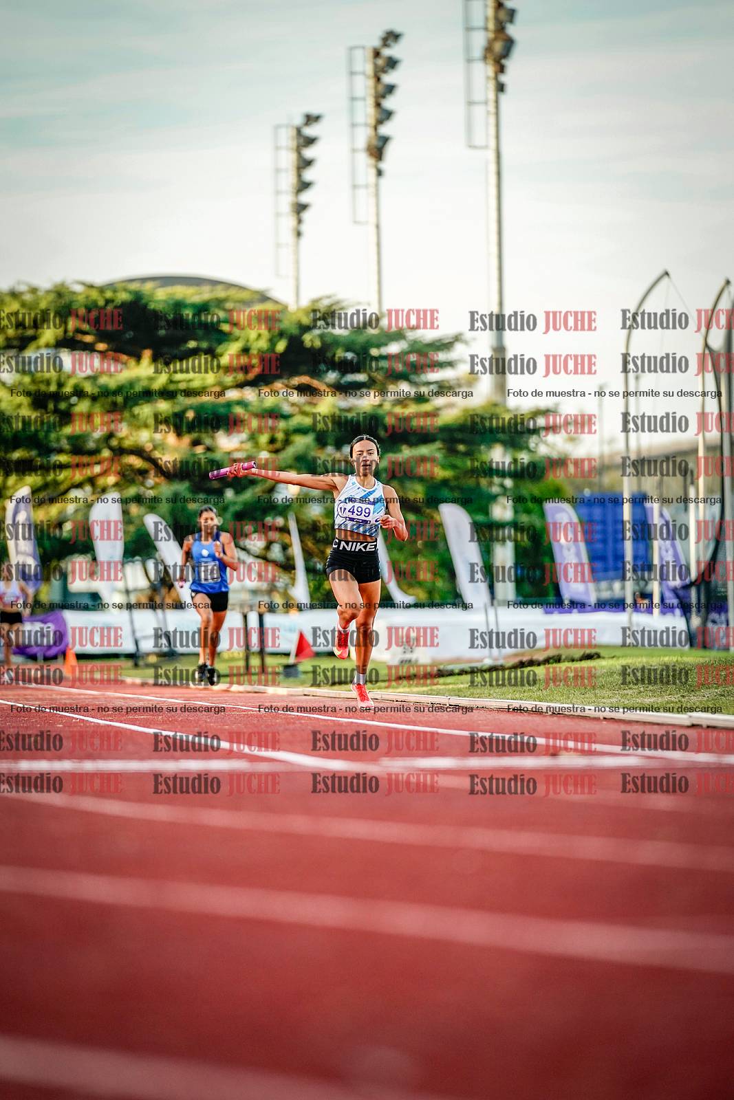 Fotos de las postas 4x400 m de mujeres