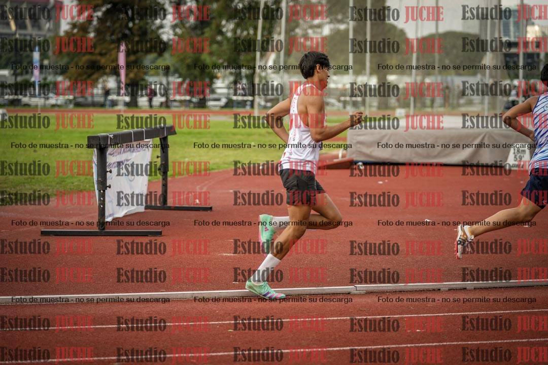 Fotos de los 1500 m llanos de varones - decatlón 10