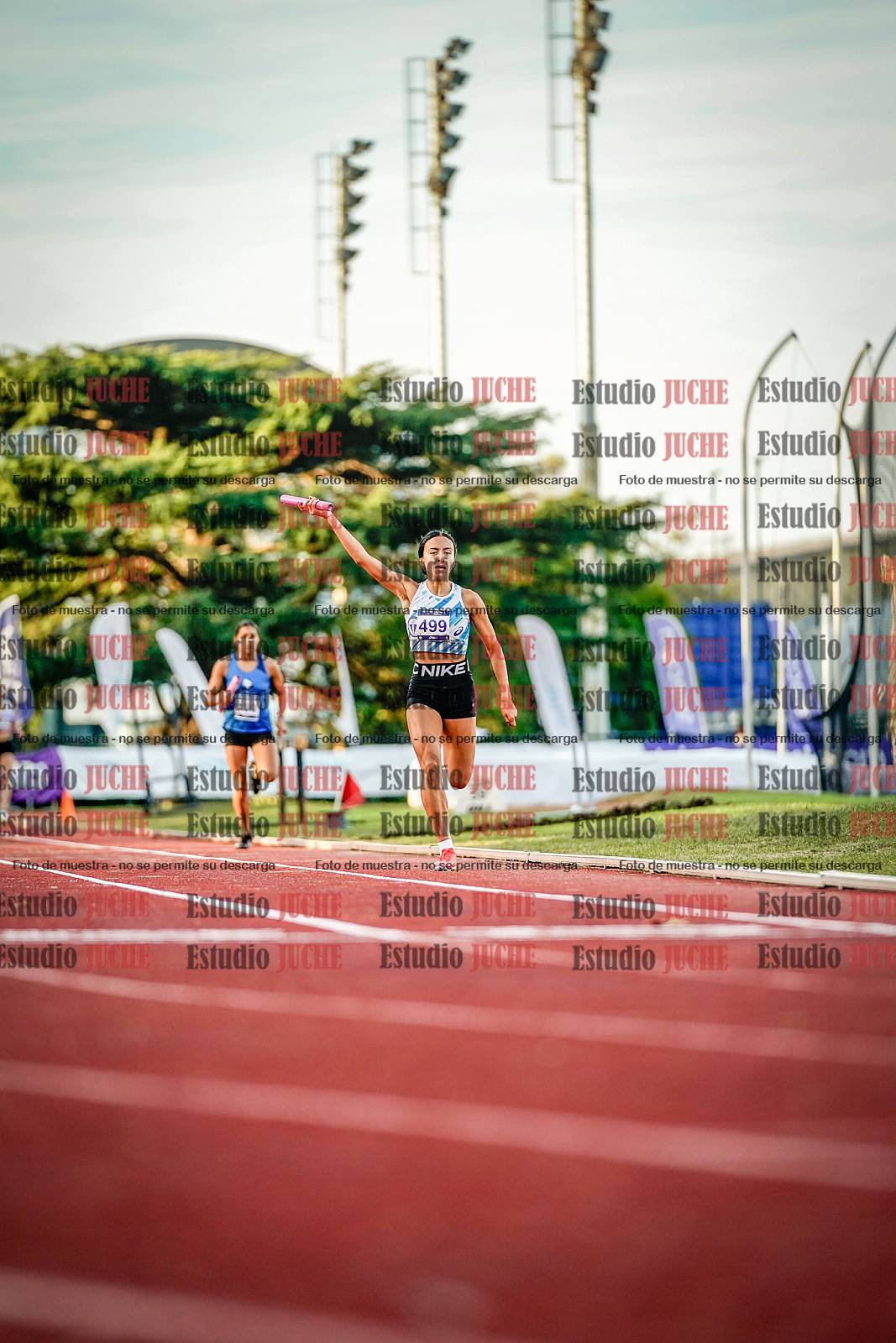 Fotos de las postas 4x400 m de mujeres