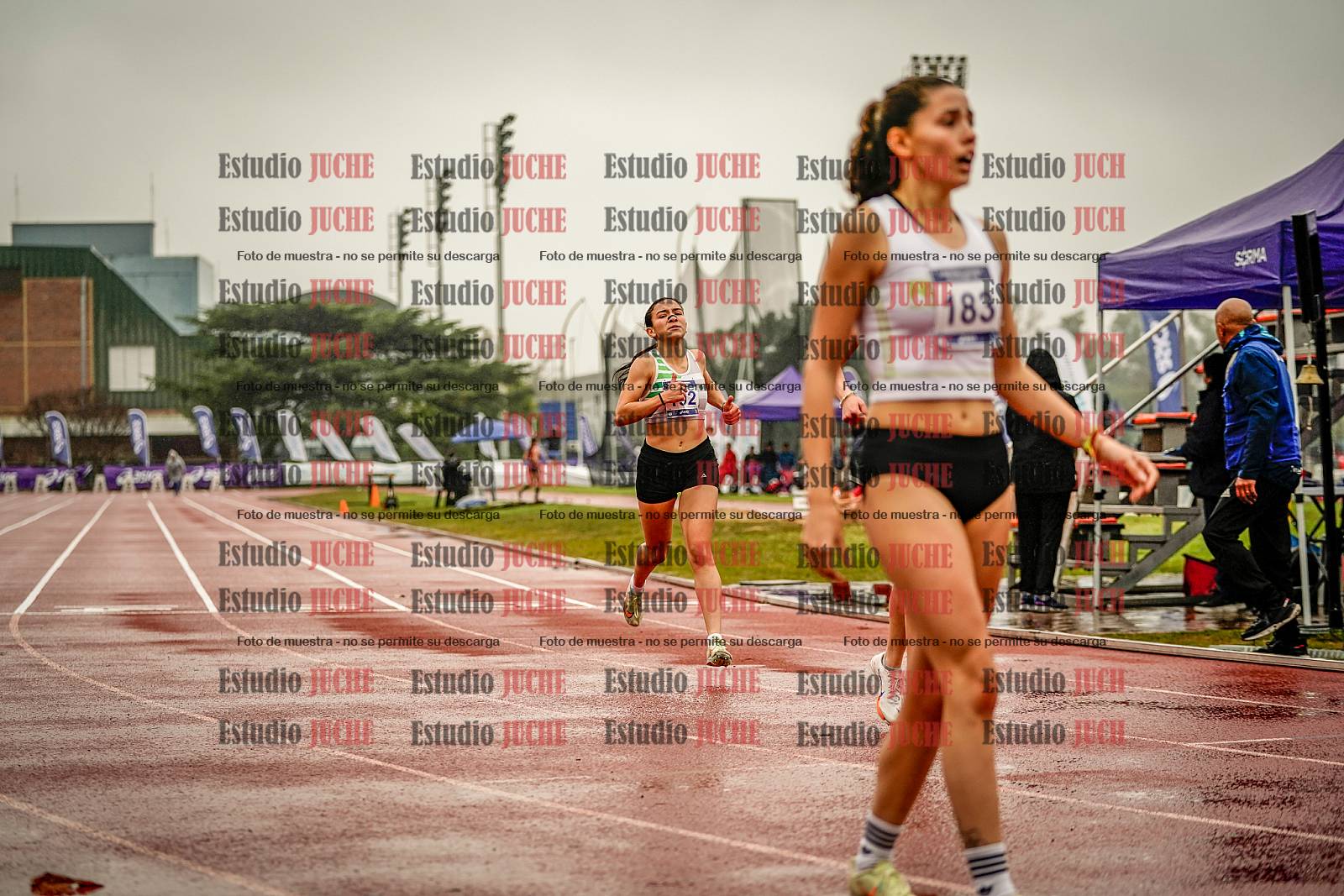 Fotos de los 400 m de mujeres - FINAL