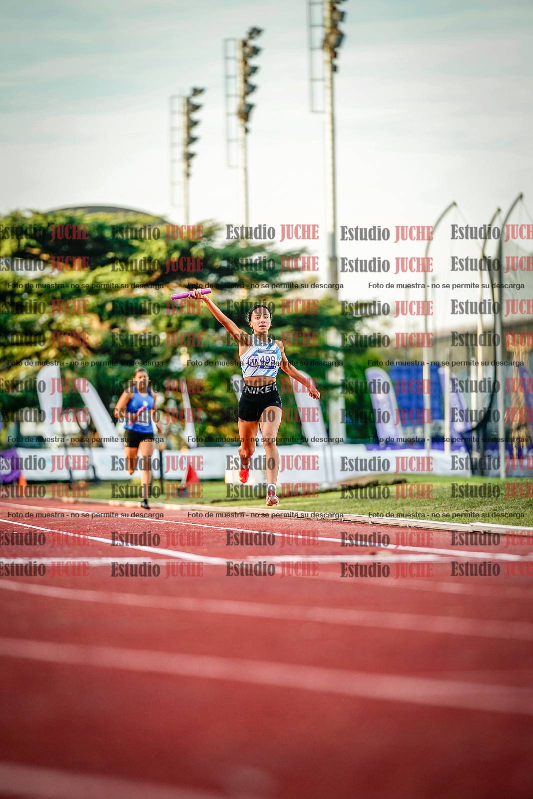 Fotos de las postas 4x400 m de mujeres
