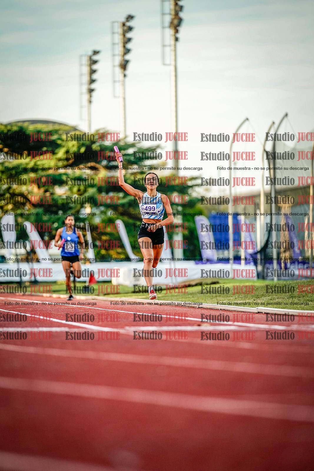 Fotos de las postas 4x400 m de mujeres
