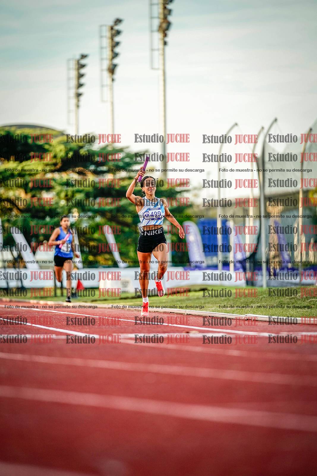 Fotos de las postas 4x400 m de mujeres