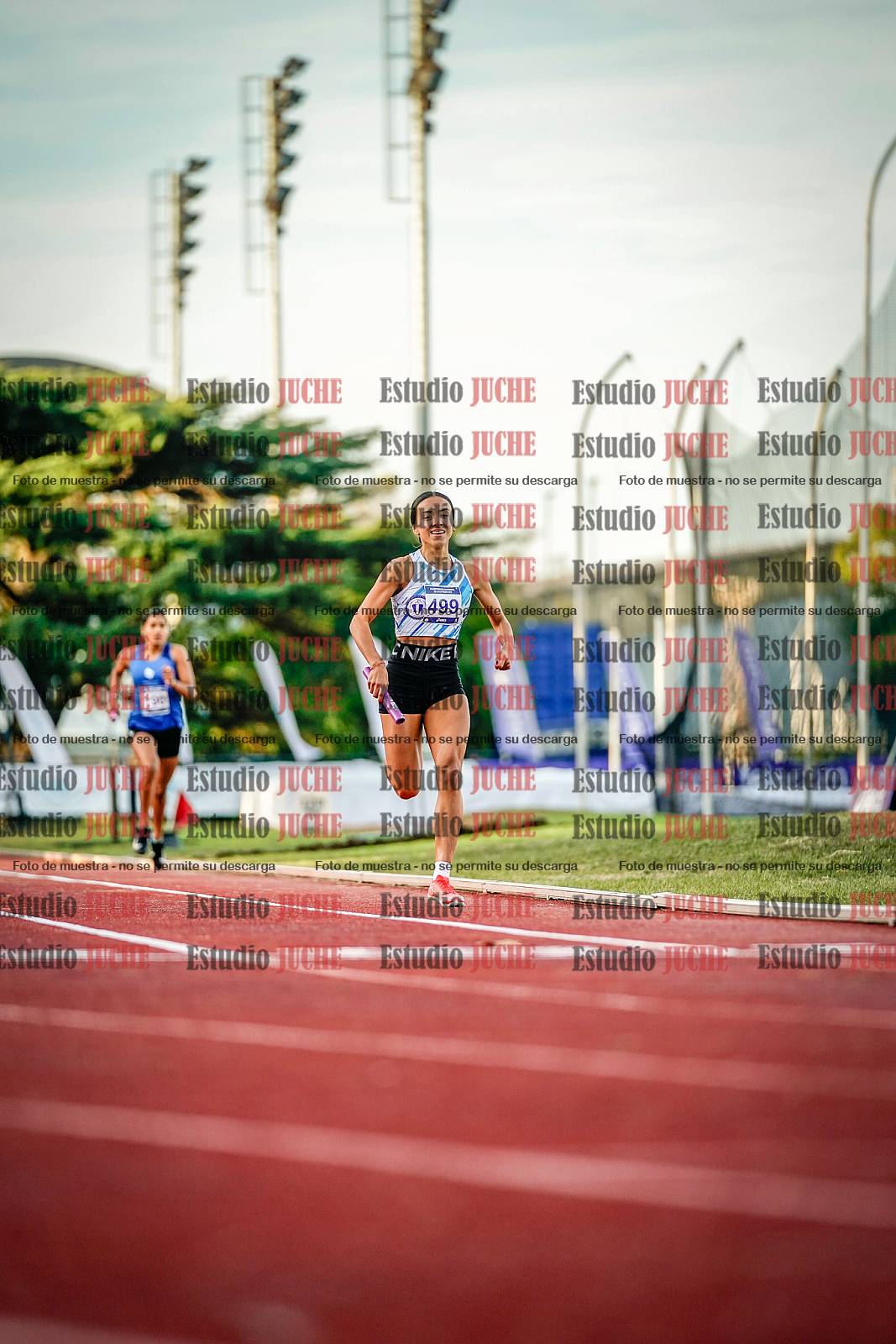 Fotos de las postas 4x400 m de mujeres