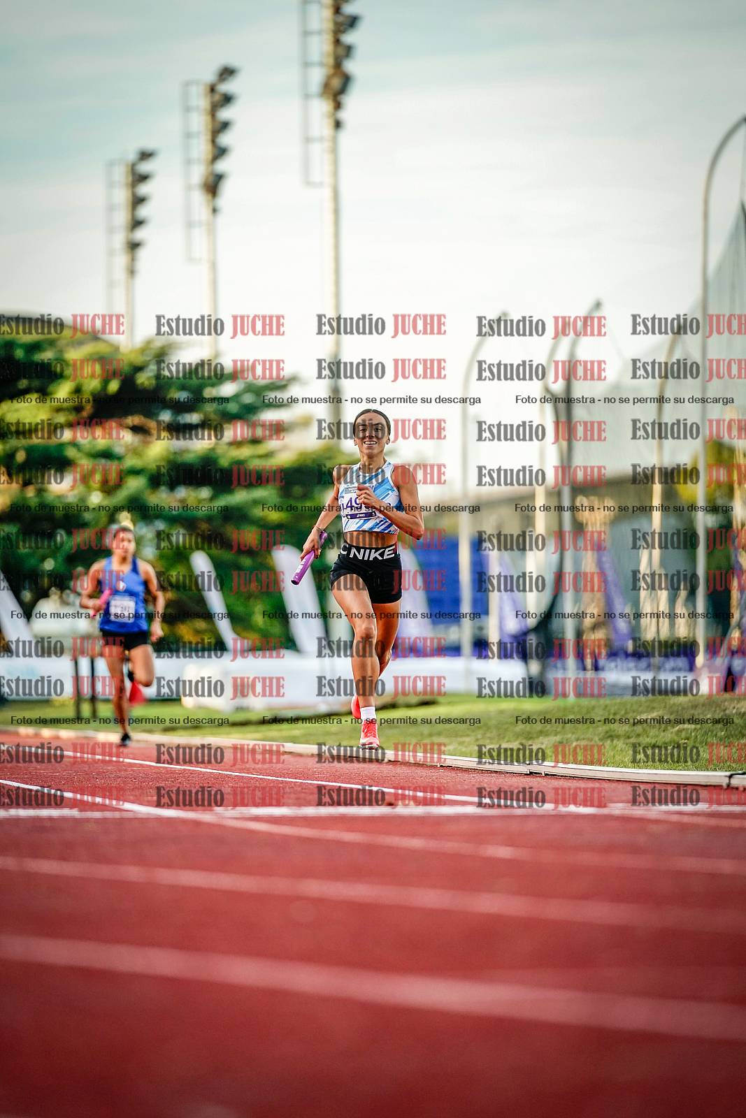 Fotos de las postas 4x400 m de mujeres