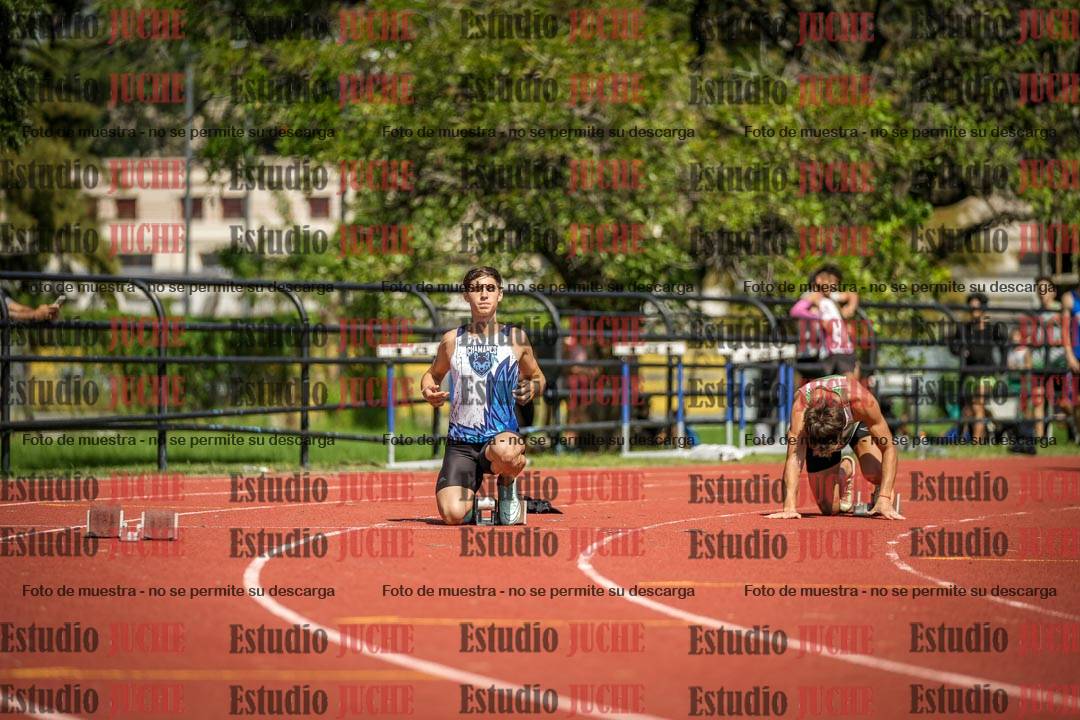 Fotos de los 200 m llanos de varones