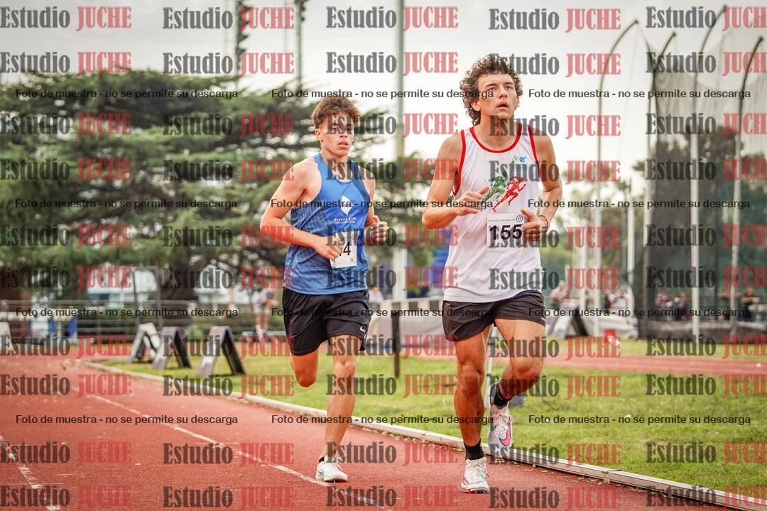 Fotos de los 1500 m llanos de varones - decatlón 10