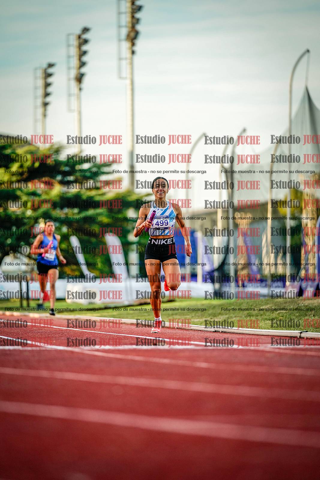 Fotos de las postas 4x400 m de mujeres