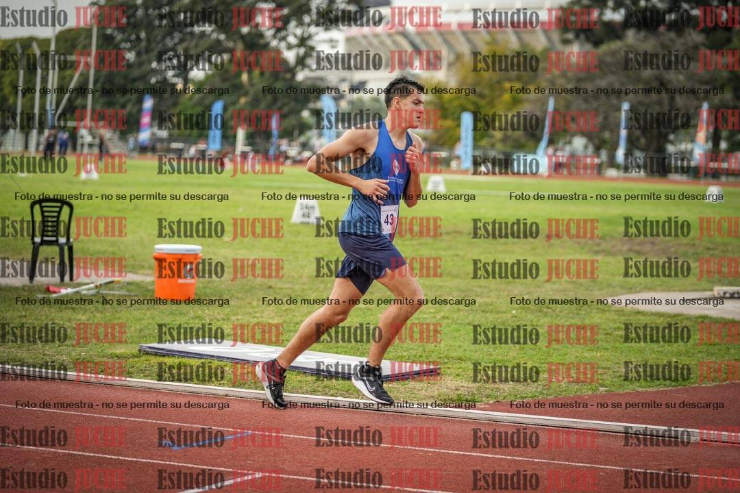 Fotos de los 1500 m llanos de varones - decatlón 10