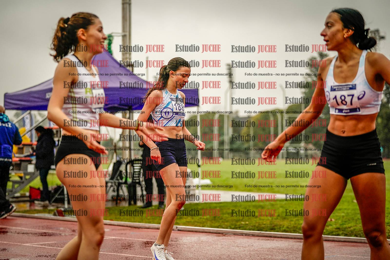 Fotos de los 400 m de mujeres - FINAL