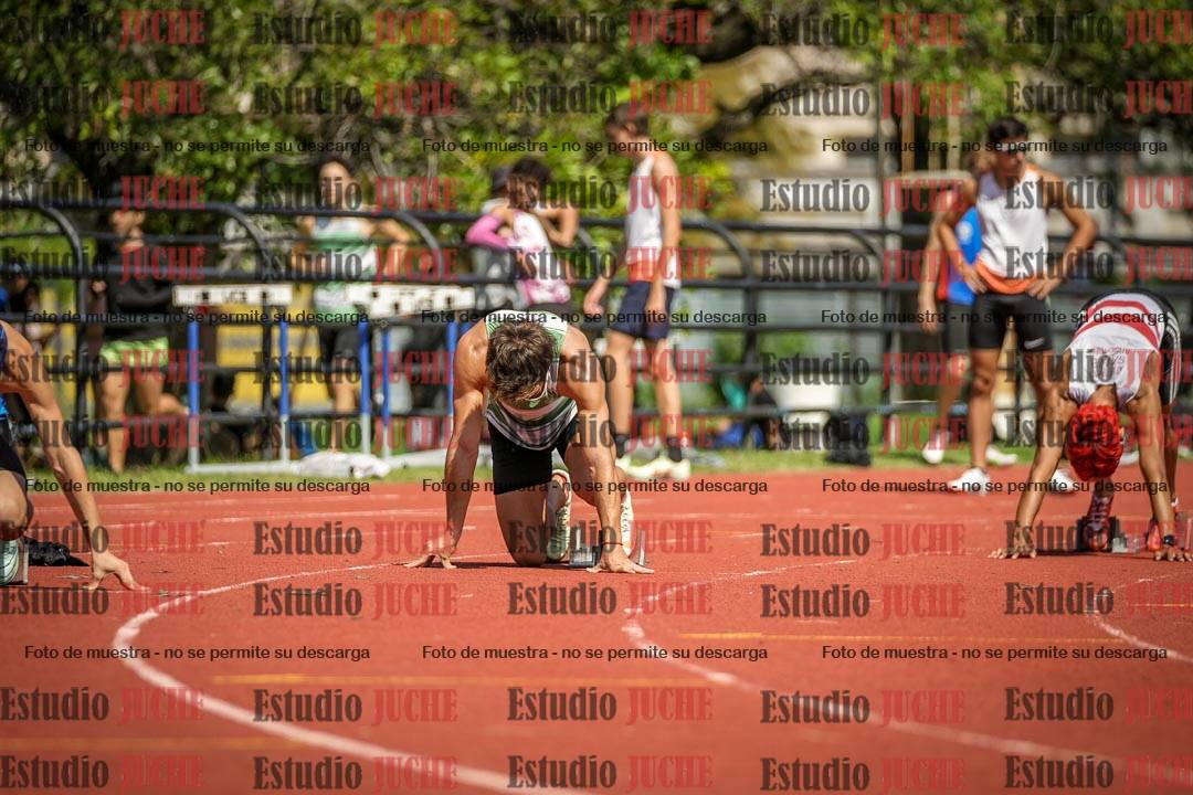 Fotos de los 200 m llanos de varones