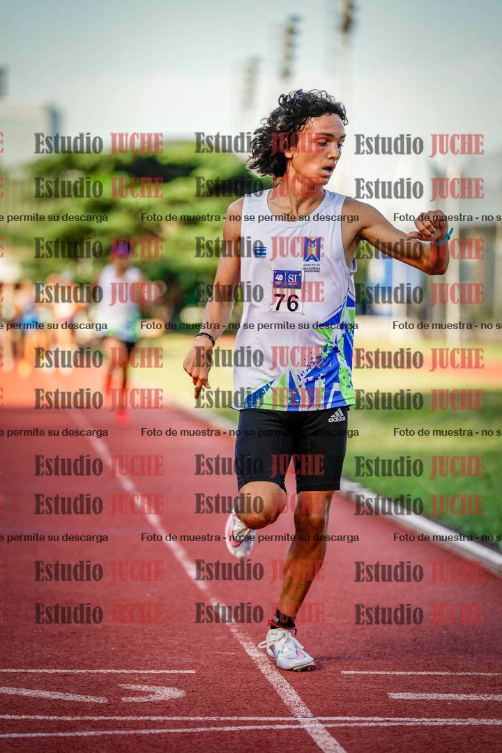Fotos de los 1500 m llanos de varones