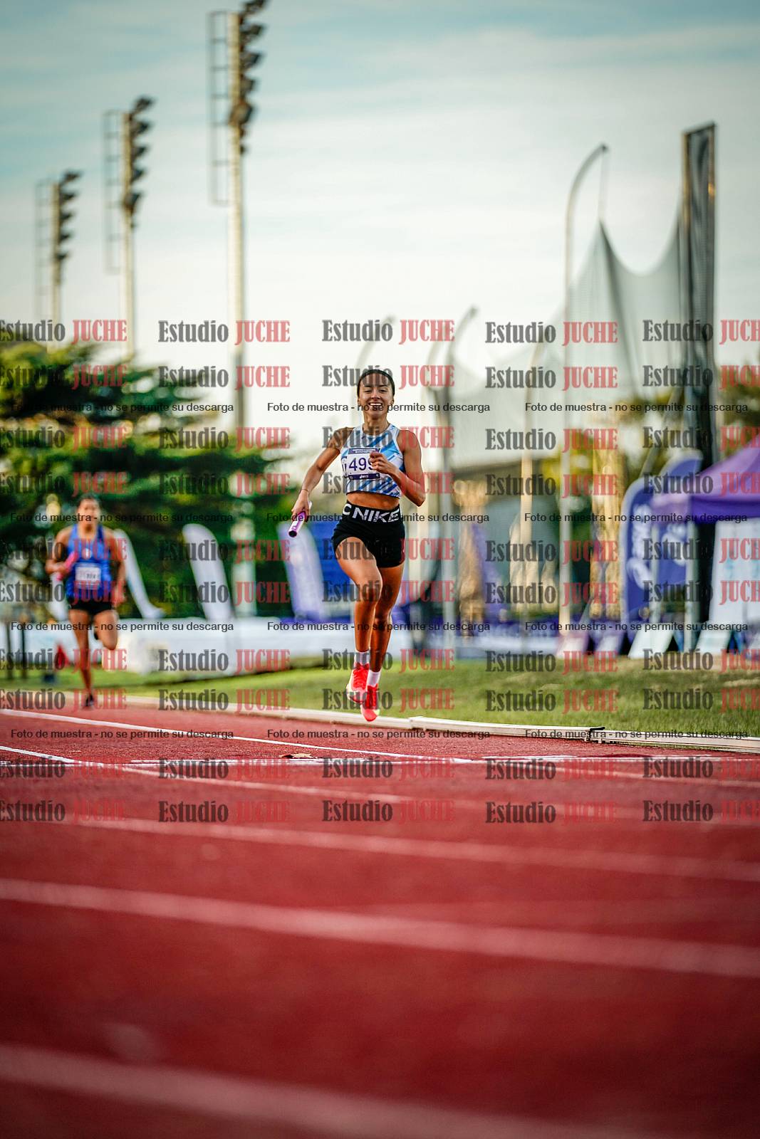 Fotos de las postas 4x400 m de mujeres