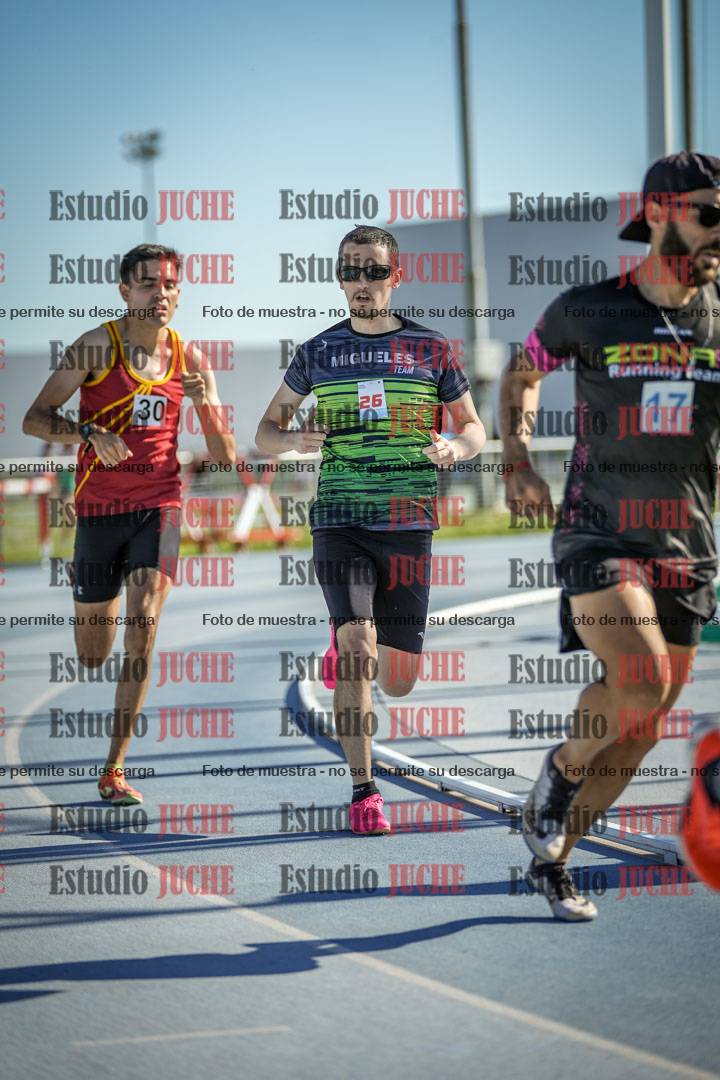 Fotos de los 1500 m llanos de varones