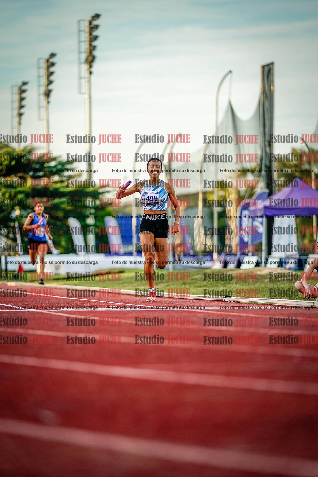 Fotos de las postas 4x400 m de mujeres