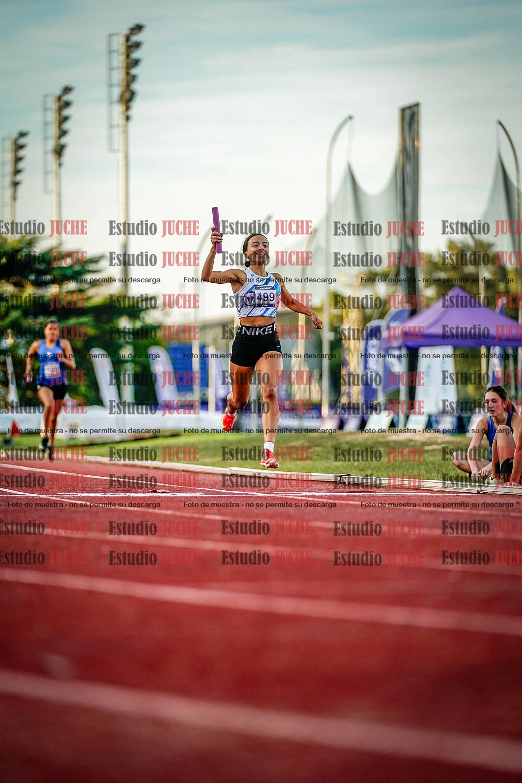 Fotos de las postas 4x400 m de mujeres