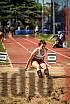 Fotos del salto en largo de mujeres