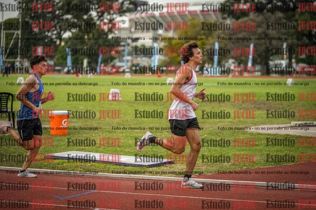 Fotos de los 1500 m llanos de varones - decatlón 10