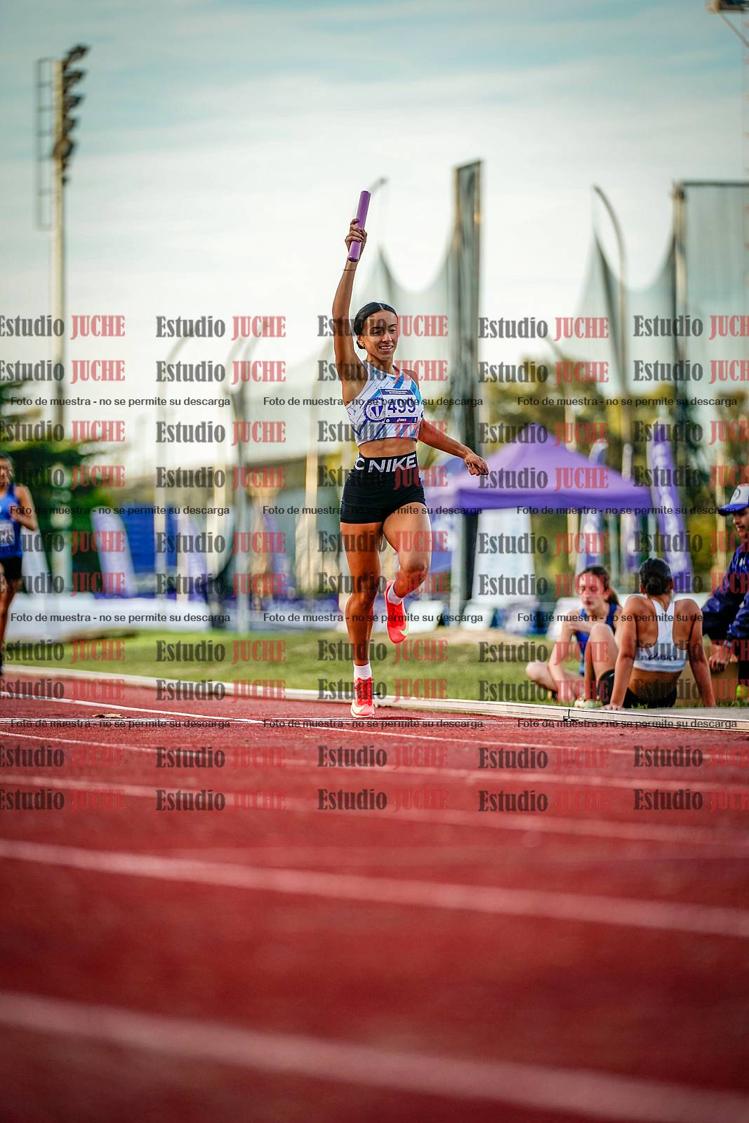 Fotos de las postas 4x400 m de mujeres