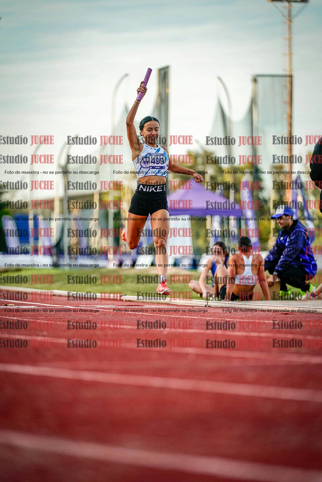 Fotos de las postas 4x400 m de mujeres