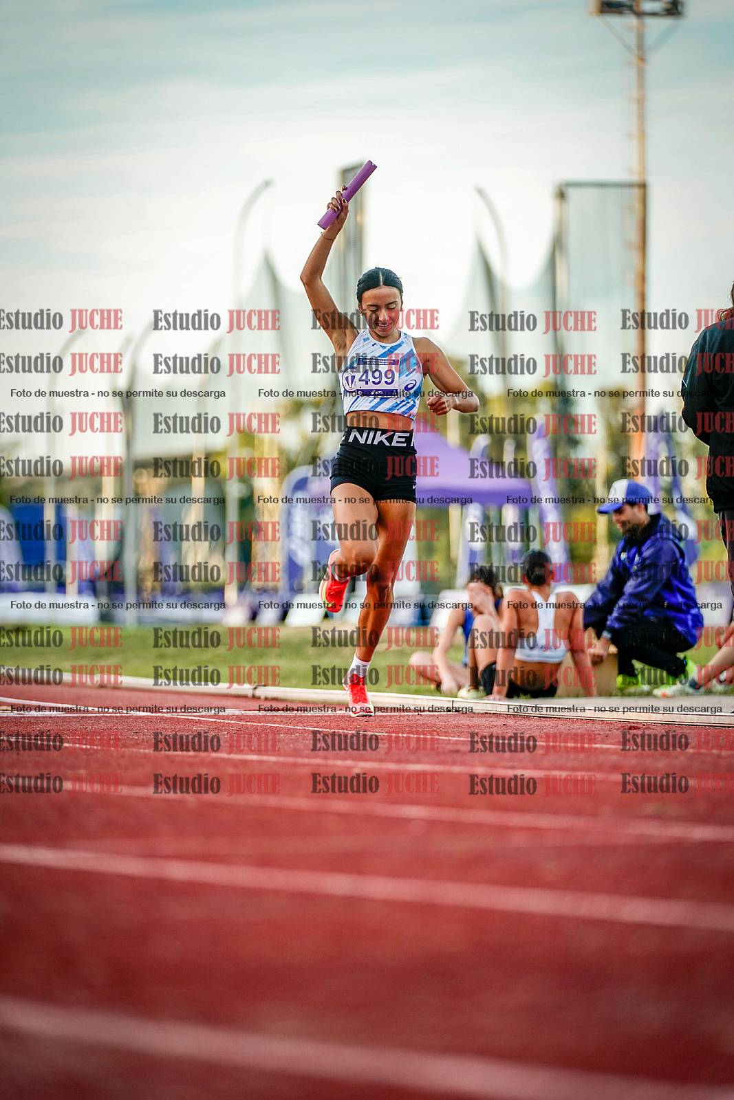 Fotos de las postas 4x400 m de mujeres