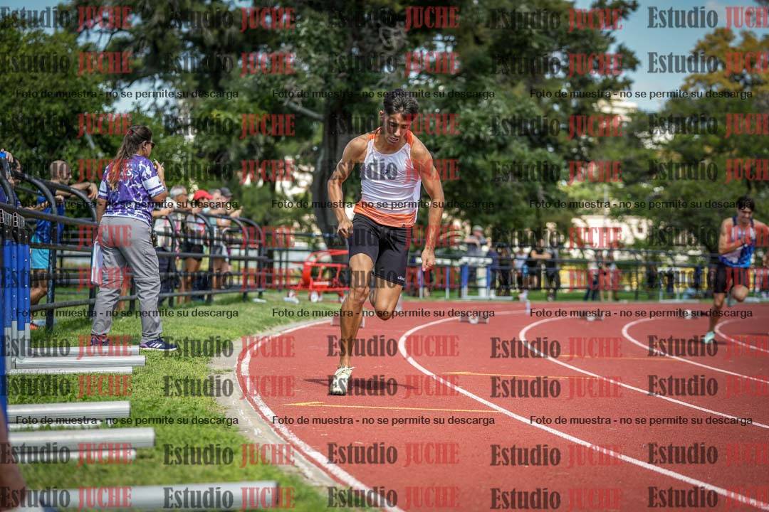 Fotos de los 200 m llanos de varones