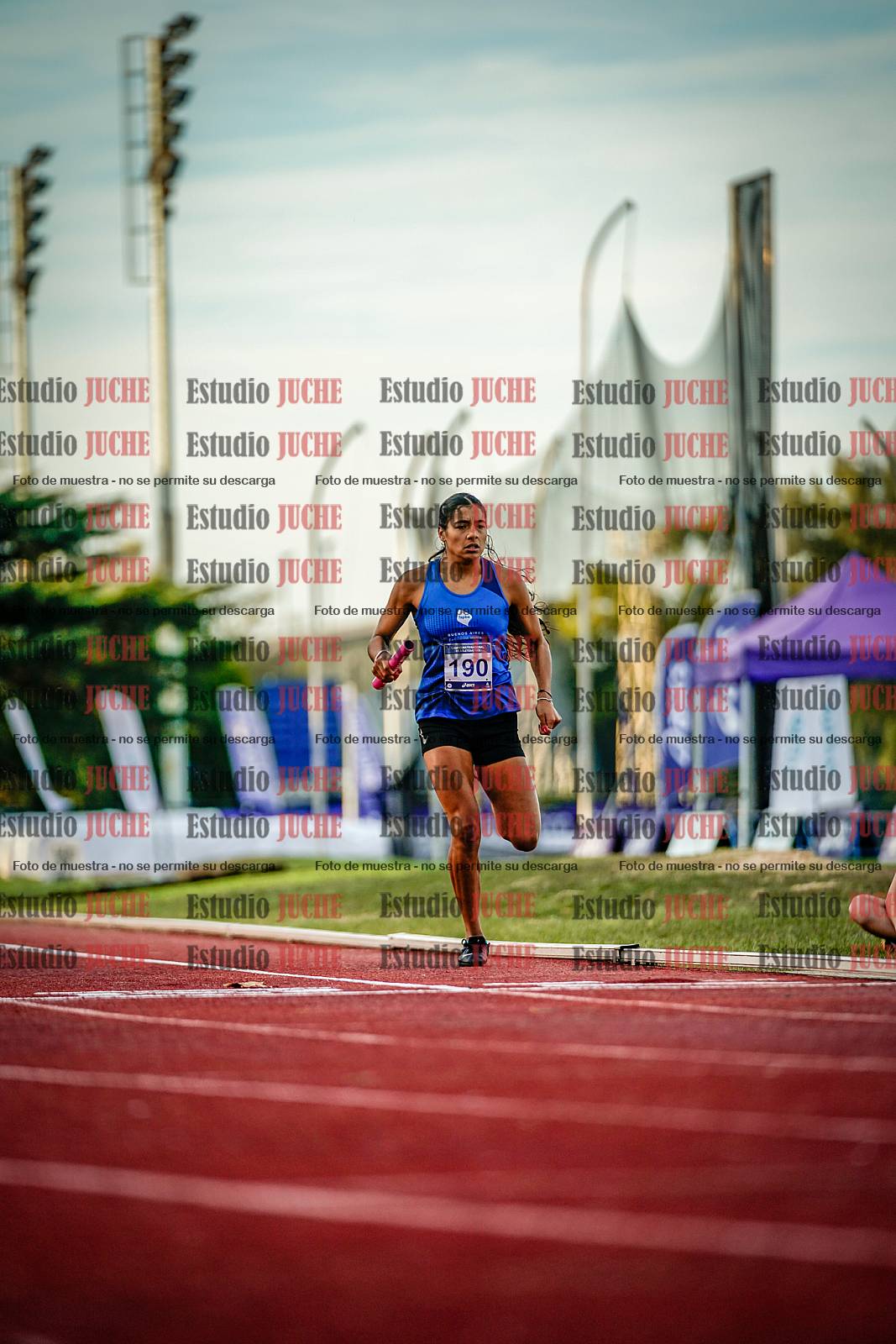 Fotos de las postas 4x400 m de mujeres
