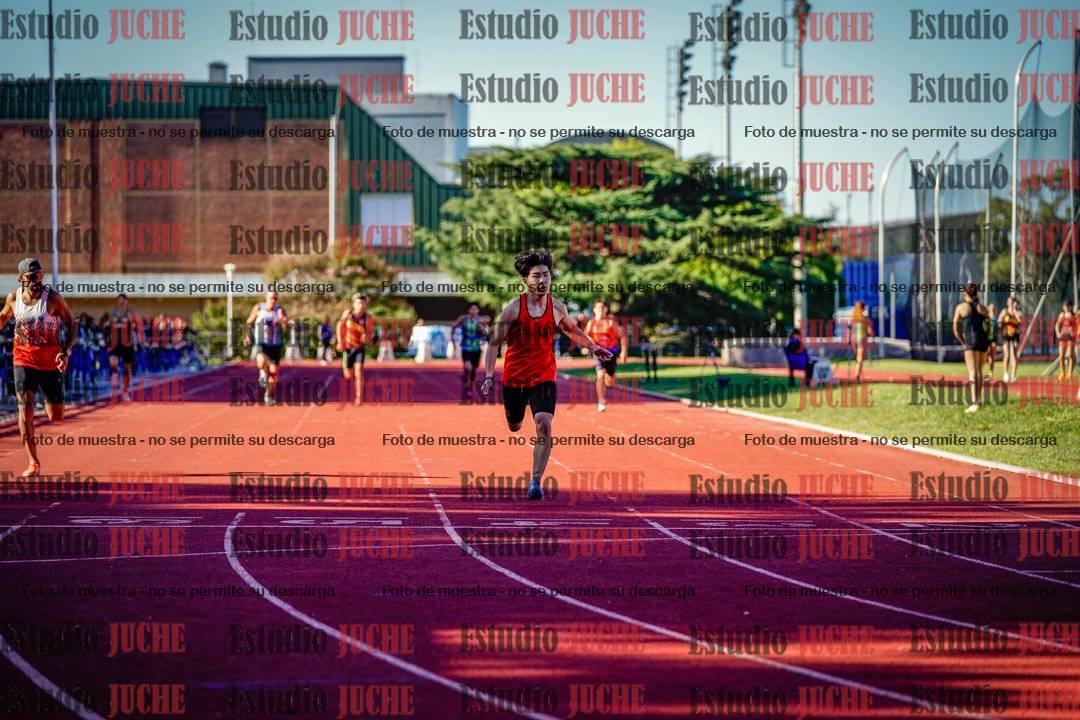 Fotos de los 400 m de varones