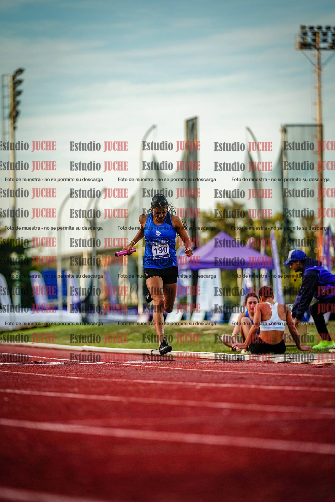 Fotos de las postas 4x400 m de mujeres