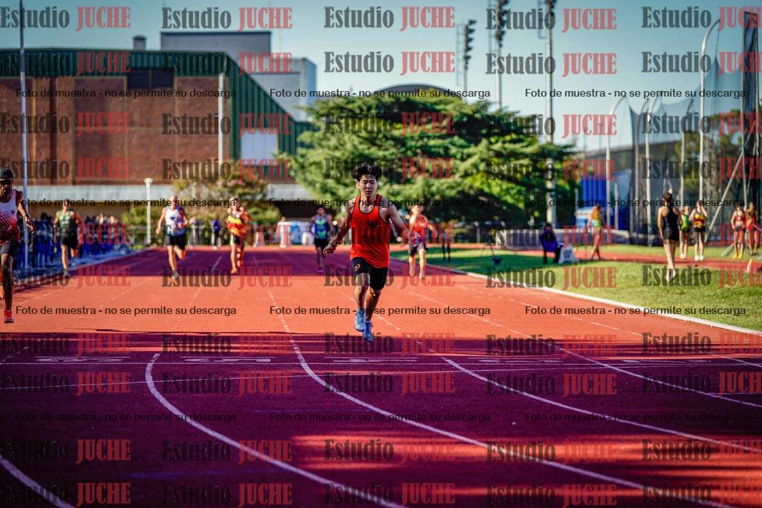 Fotos de los 400 m de varones