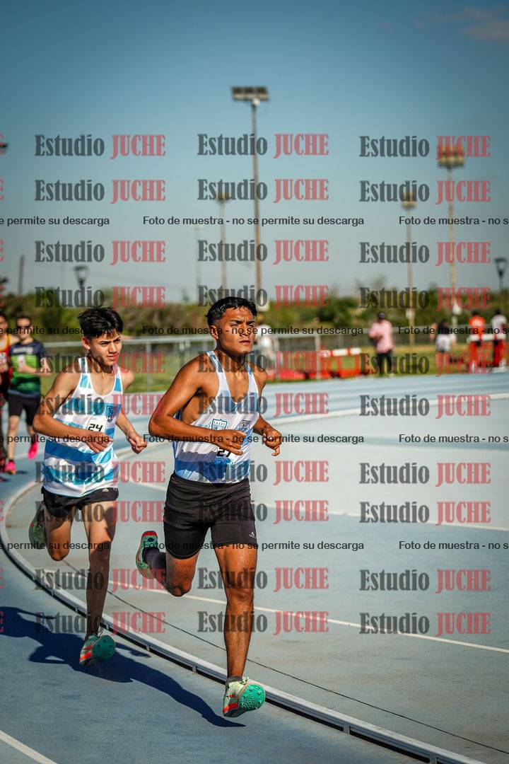 Fotos de los 1500 m llanos de varones
