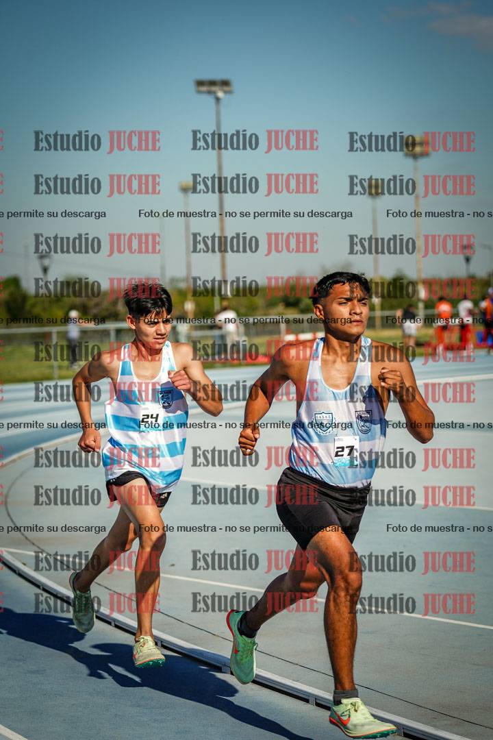 Fotos de los 1500 m llanos de varones