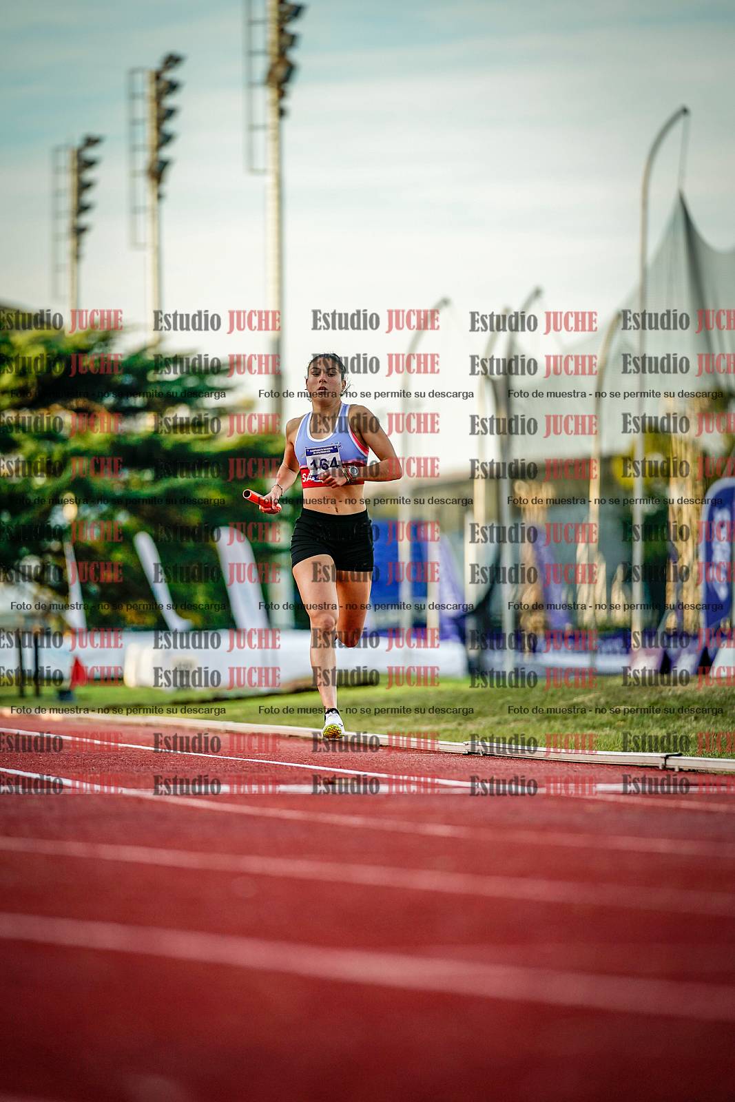 Fotos de las postas 4x400 m de mujeres