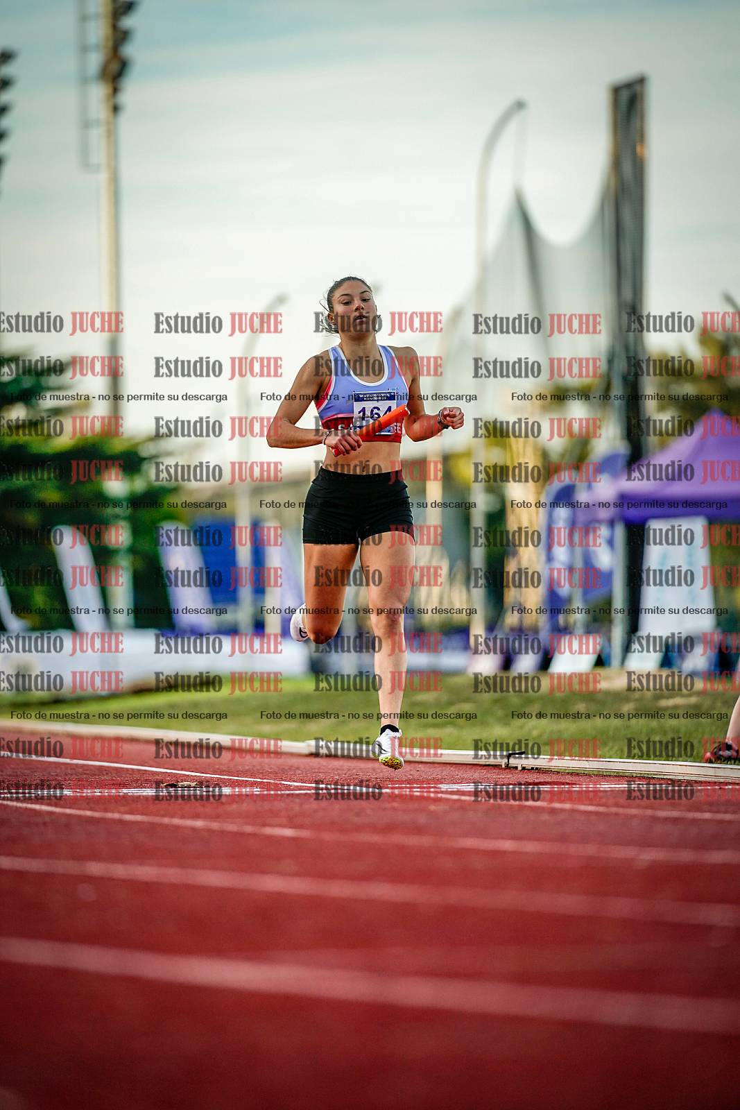 Fotos de las postas 4x400 m de mujeres