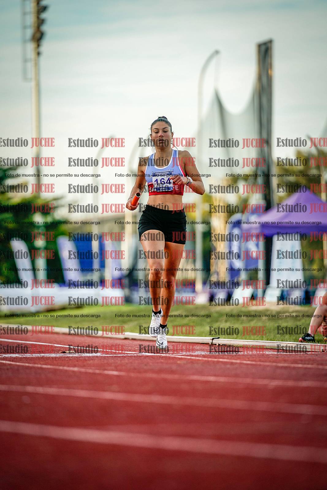Fotos de las postas 4x400 m de mujeres