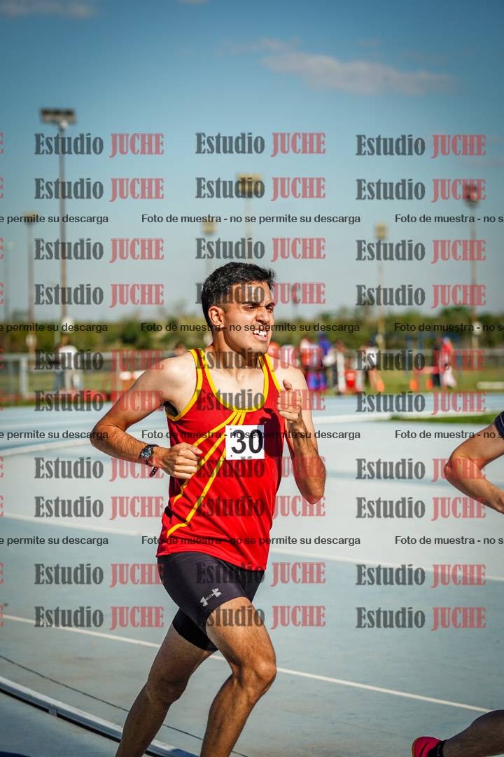 Fotos de los 1500 m llanos de varones