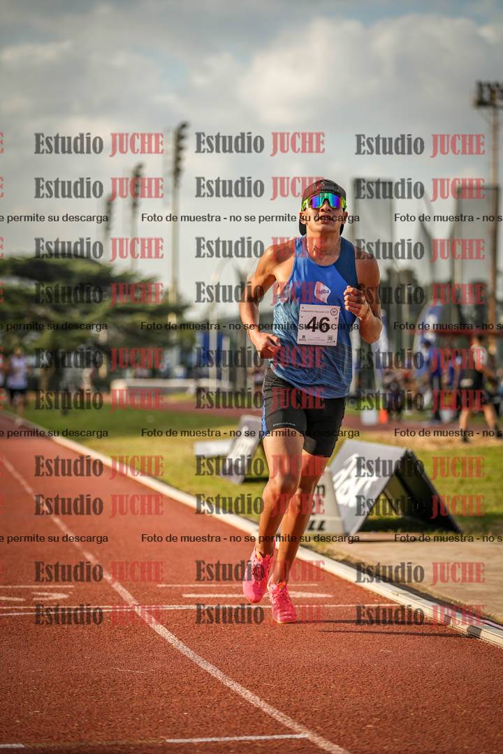 Fotos de los 1500 m llanos de varones - decatlón 10