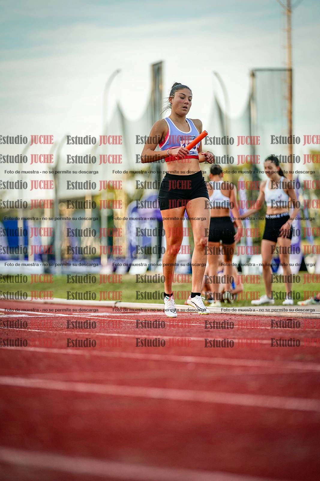 Fotos de las postas 4x400 m de mujeres