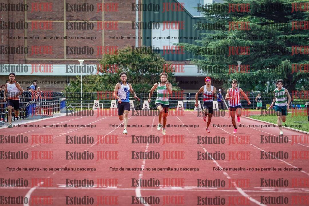 Fotos de los 200 m llanos de varones