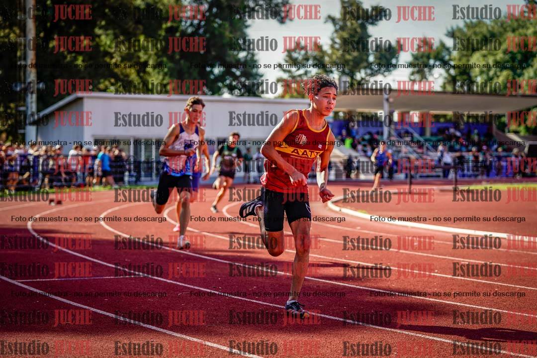 Fotos de los 400 m de varones