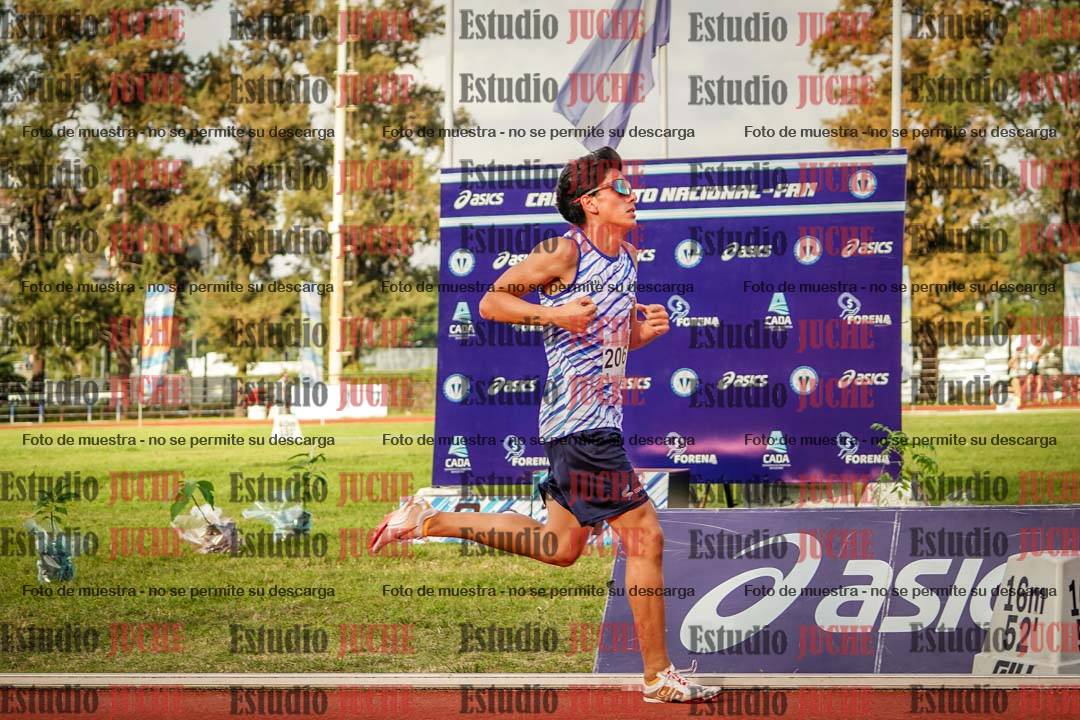 Fotos de los 1500 m llanos de varones - decatlón 10