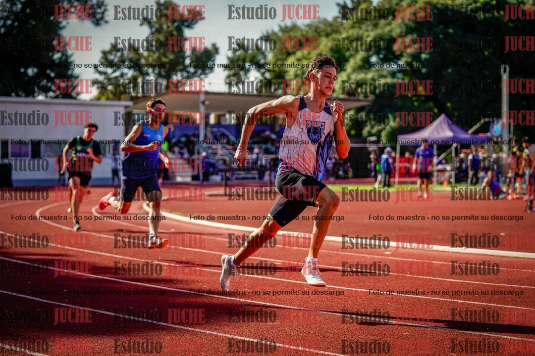 Fotos de los 400 m de varones