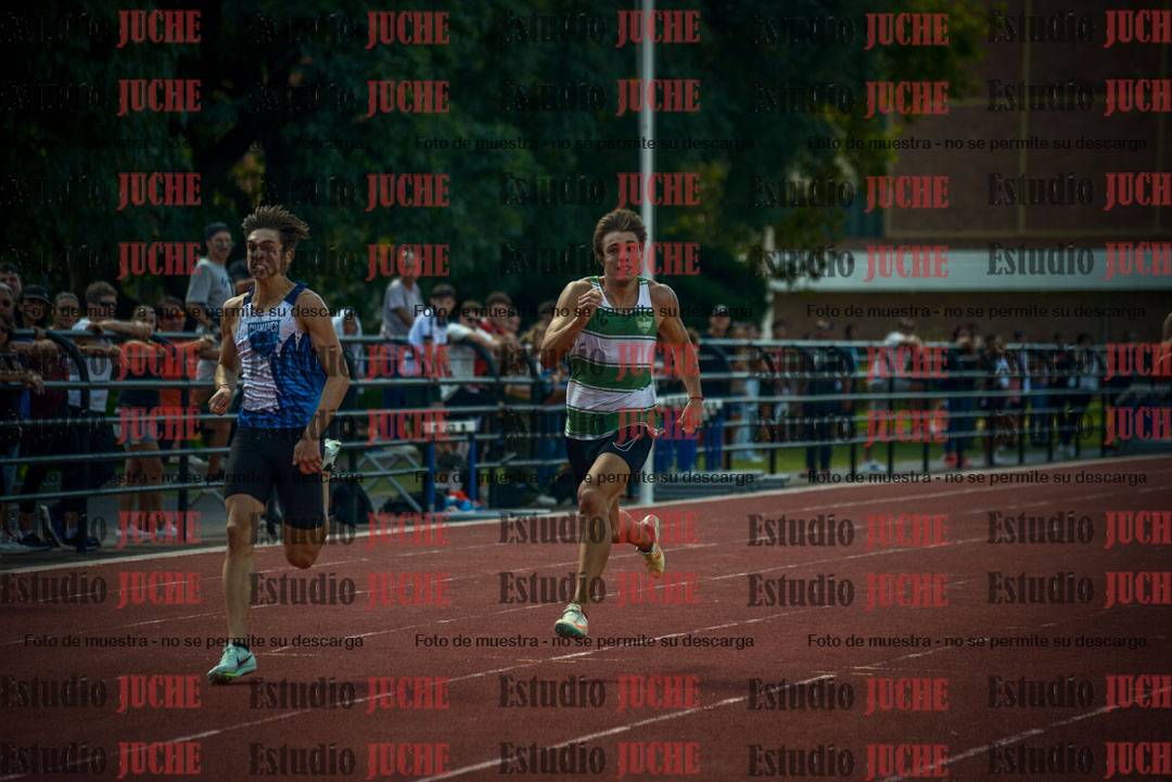 Fotos de los 200 m llanos de varones