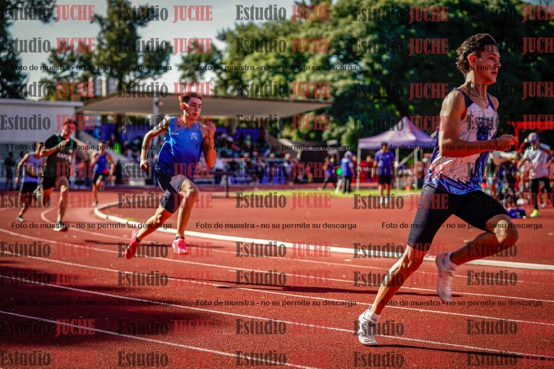 Fotos de los 400 m de varones