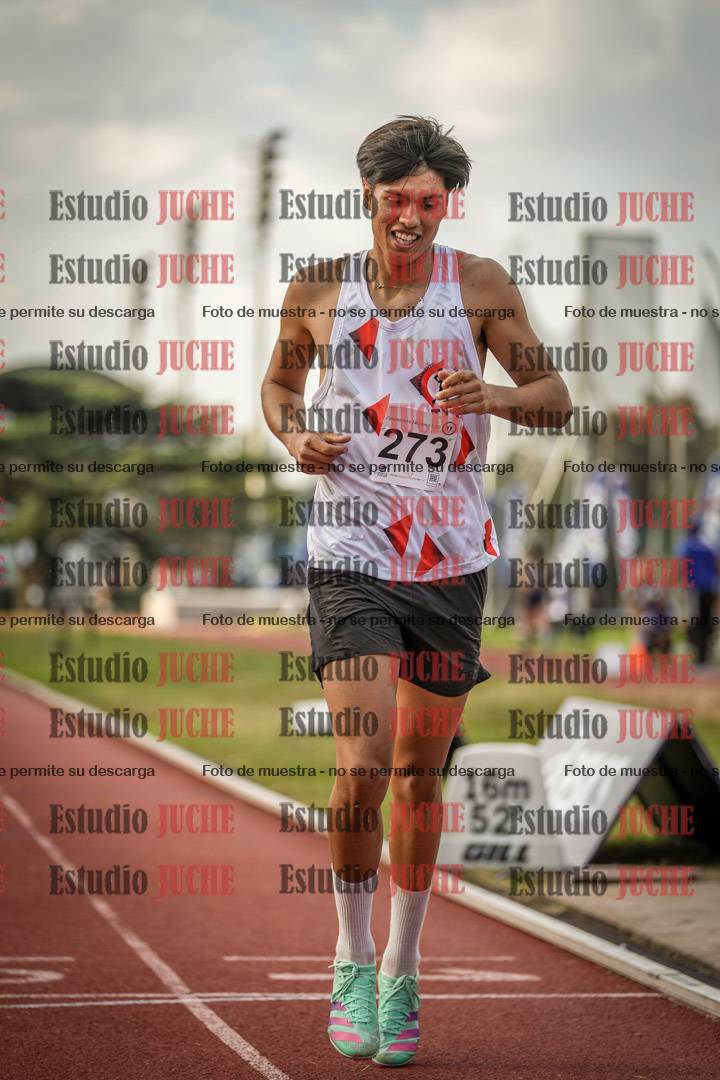 Fotos de los 1500 m llanos de varones - decatlón 10