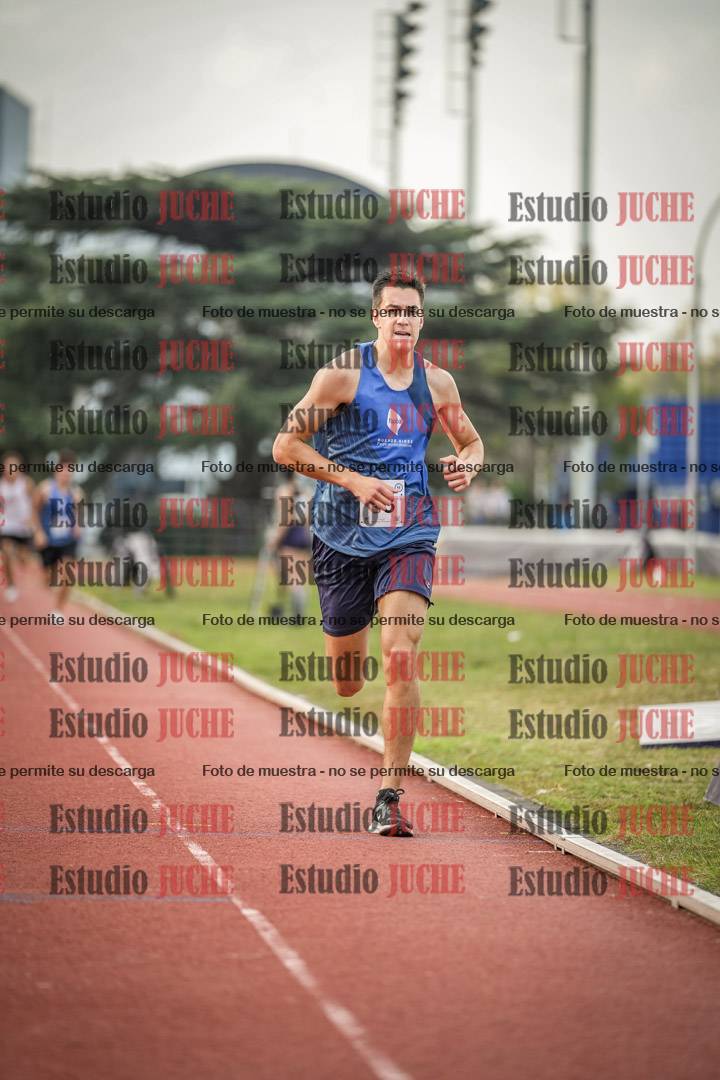 Fotos de los 1500 m llanos de varones - decatlón 10