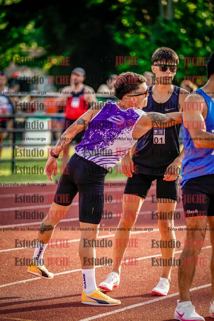 Fotos de los 1500 m llanos de varones