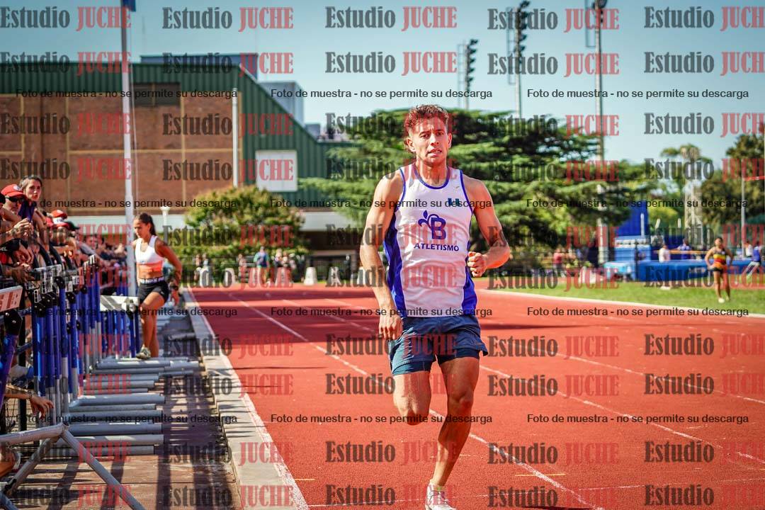 Fotos de los 400 m llanos de varones