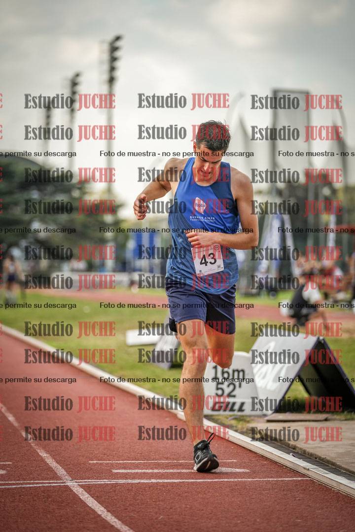 Fotos de los 1500 m llanos de varones - decatlón 10